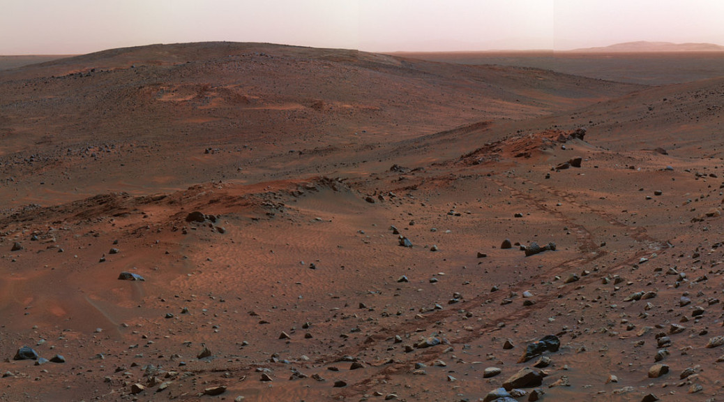Panorama of Gusev Crater on Mars | Fosdick's Astrobiology
